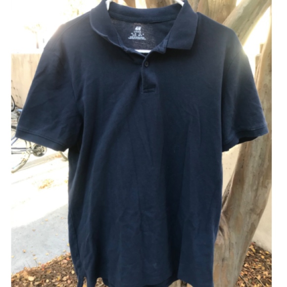 Navy Blue Polo Shirt - Picture 1 of 3